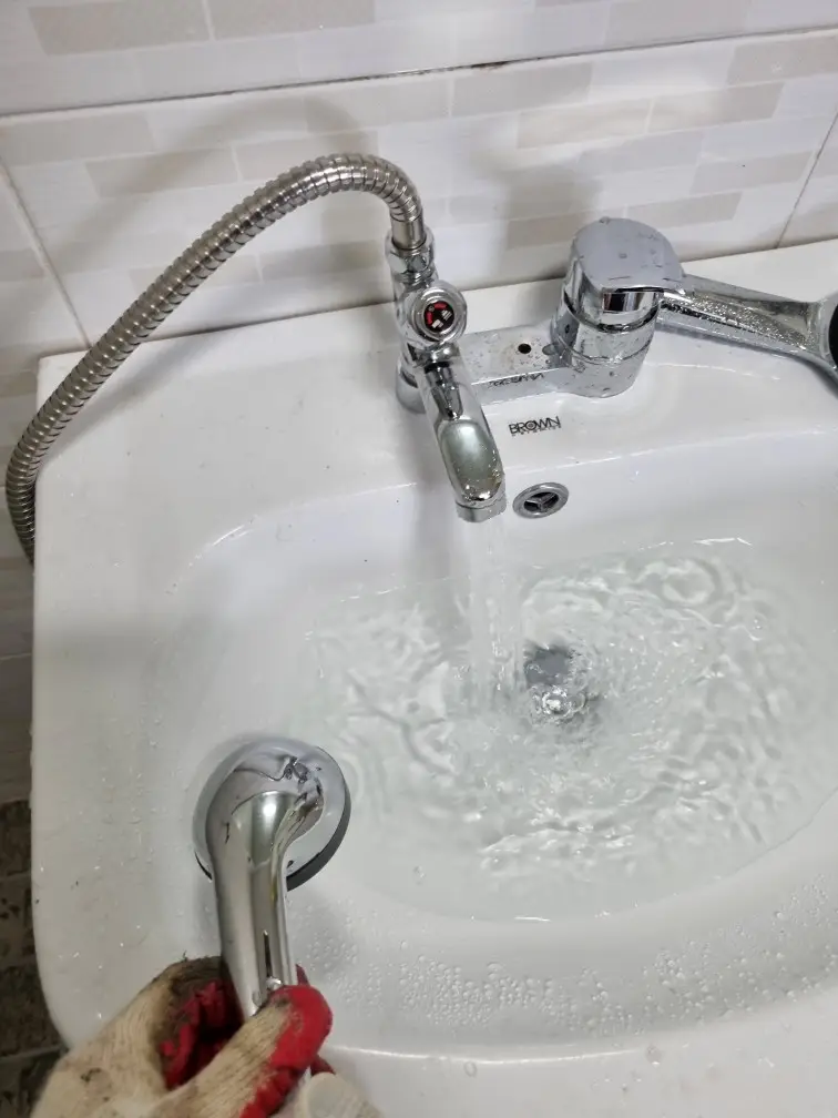 샤워 수전 교체 9